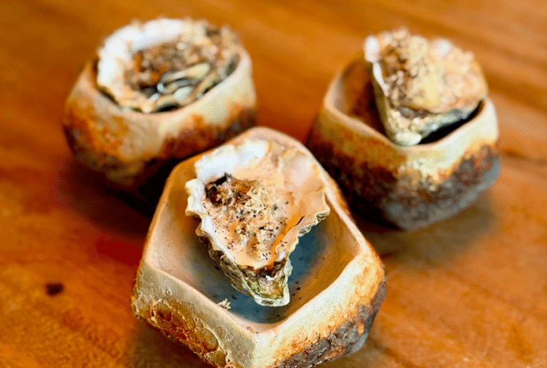 Baked Oysters with Truffle Cream Sauce made by a customer of il tartufo di massimo