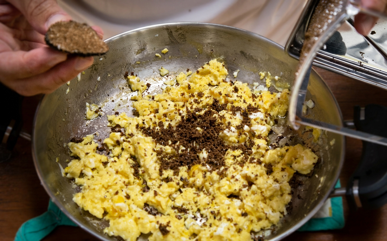 Fresh Truffles & Scrambled Eggs: Simple, Done Right